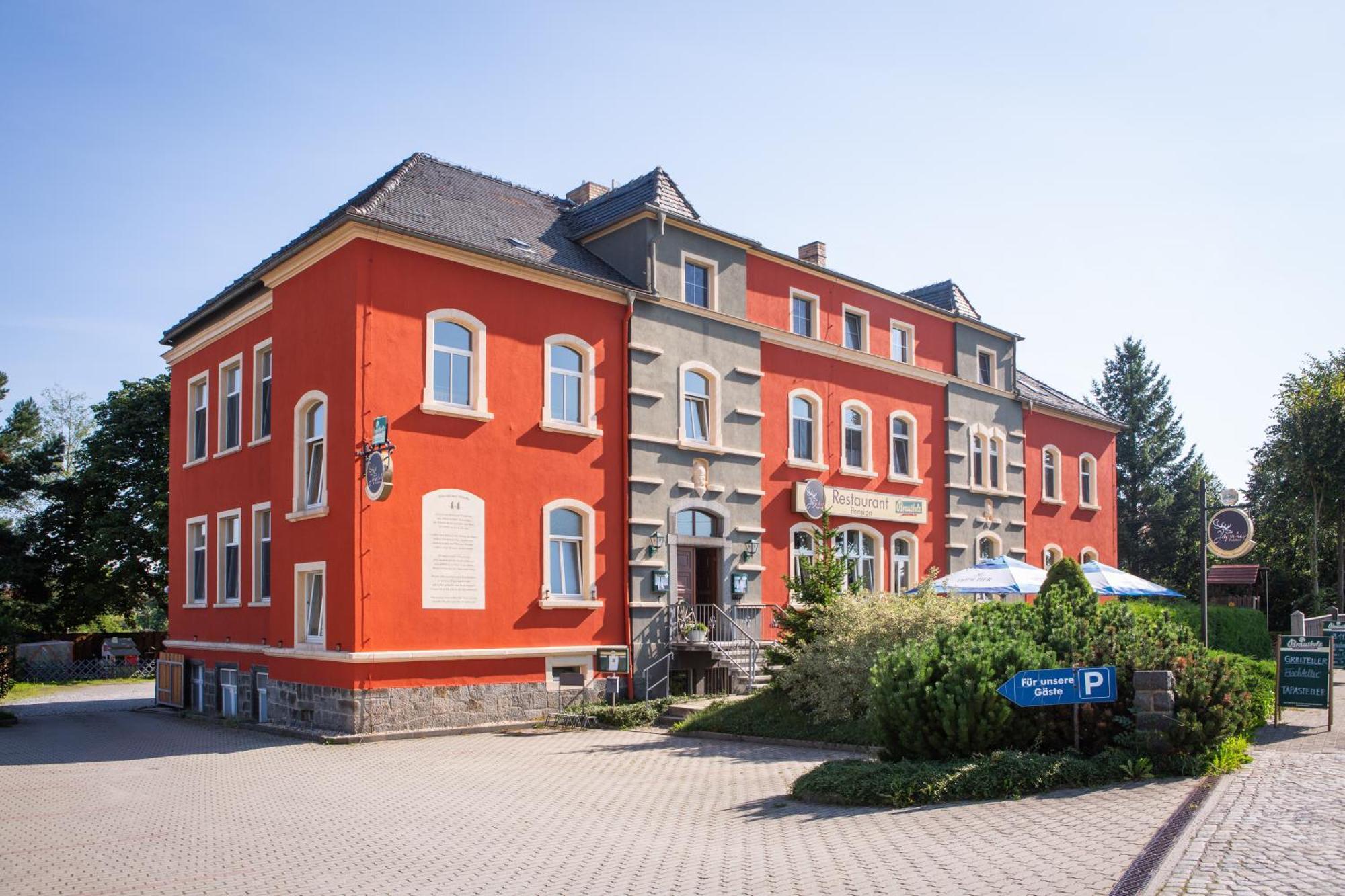 Отель Jaegerhof Putzkau Экстерьер фото